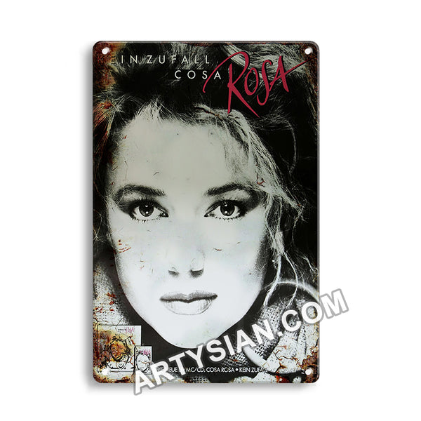 ARTYSIAN Cosa Rosa - Traumstation, Berlin 1983 - Konzertplakat Metal Sign 30X20cm