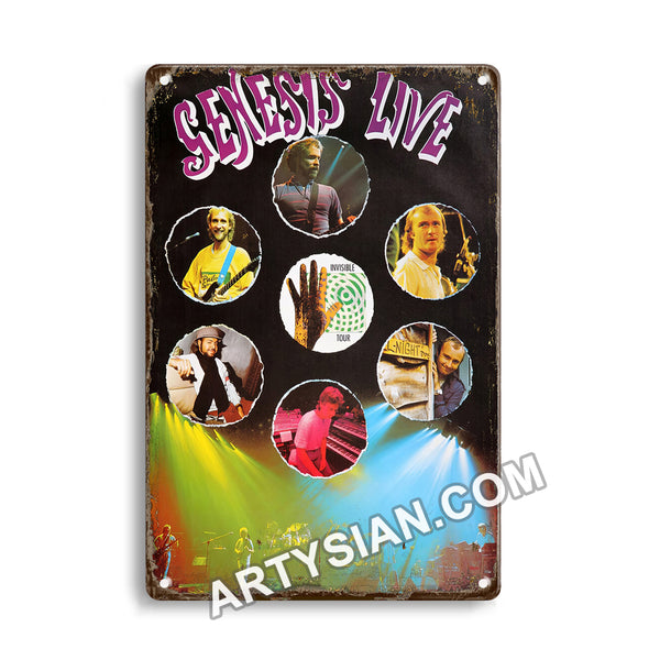 ARTYSIAN Genesis, 1973 Metal Sign 30X20cm