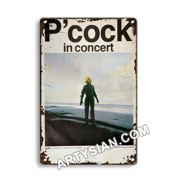 ARTYSIAN P`cock, 1981 Metal Sign 30X20cm