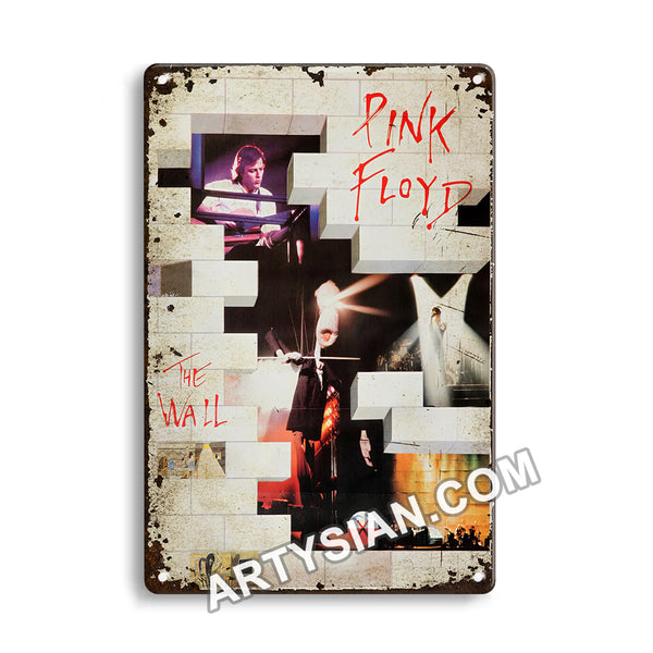 ARTYSIAN Pink Floyd, 1986- Metal Sign 30X20cm
