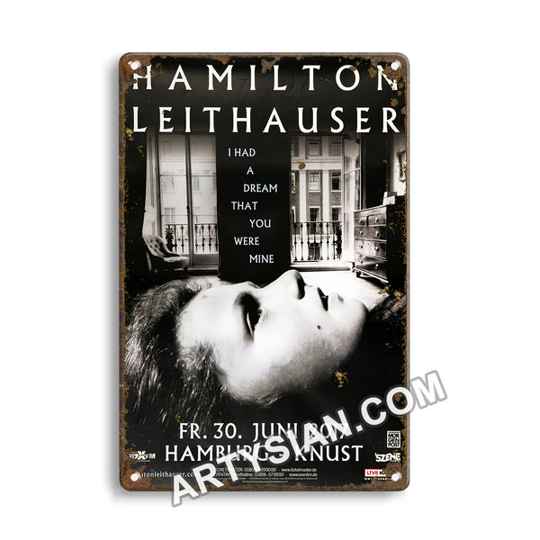 ARTYSIAN Hamilton Leithauser - I Had A Dream That You Were Mine, Hamburg 2017Metal Sign 30X20cm