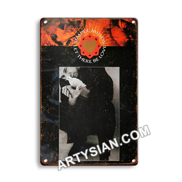 ARTYSIAN Simple Minds, 1991Metal Sign 30X20cm