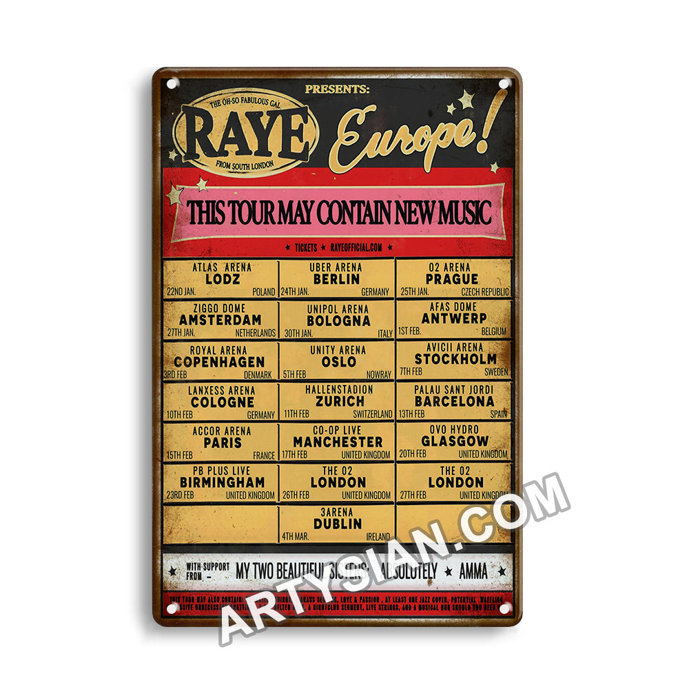ARTYSIAN RAYE-(singer)-Where-Is-My-Husband-Live-2026-Europe-&-UK-Tour ...