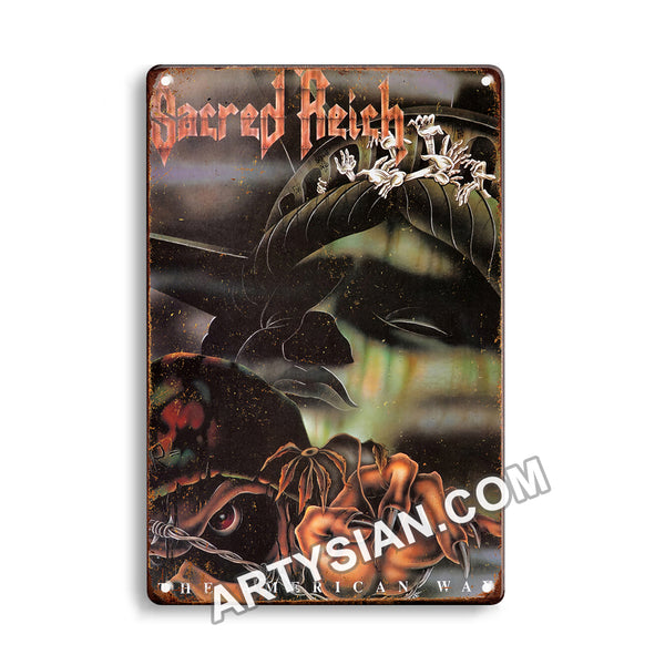 ARTYSIAN Scared Reich, 1990-Metal Sign 30X20cm