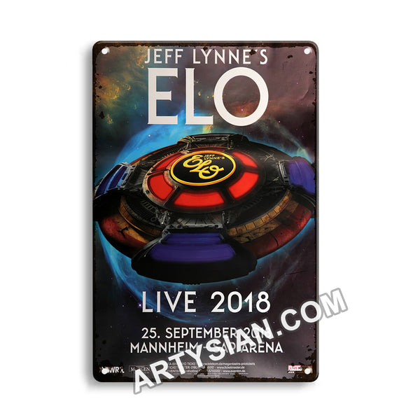 ARTYSIAN Electric Light Orchestra - Jeff Lynne´s ELO, Mannheim 2018Metal Sign 30X20cm