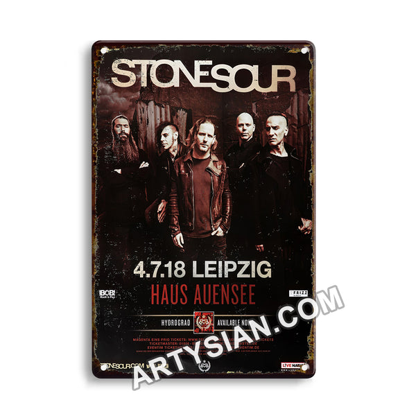 ARTYSIAN Stone Sour - Hydrograd, Leipzig 2018 - Konzertplakat-Metal Sign 30X20cm