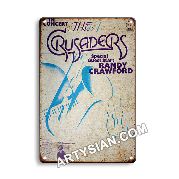 ARTYSIAN The Crusaders, 1979Metal Sign 30X20cm