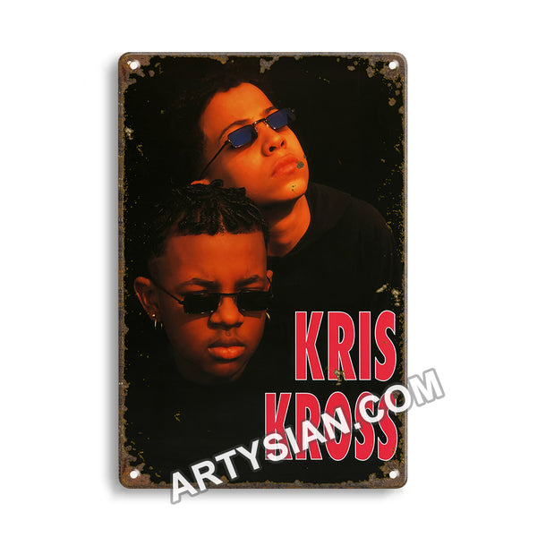 ARTYSIAN Kris Kros - Totally Krossed Out, No Dates 1992Metal Sign 30X20cm