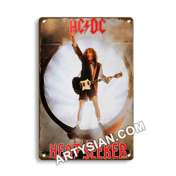 ARTYSIAN ACDC, 1988 Metal Sign 30X20cm