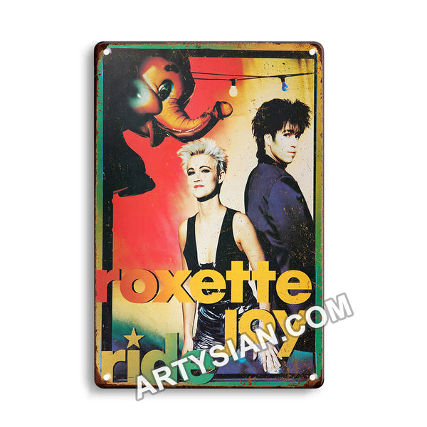 ARTYSIAN Roxette, 1991-Metal Sign 30X20cm