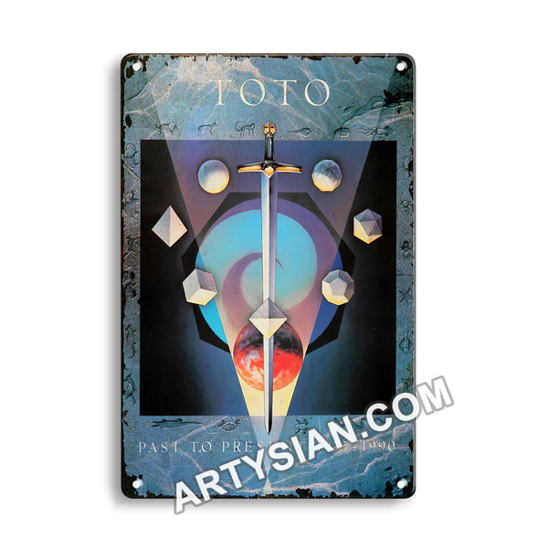 ARTYSIANToto, 1990-Metal Sign 30X20cm