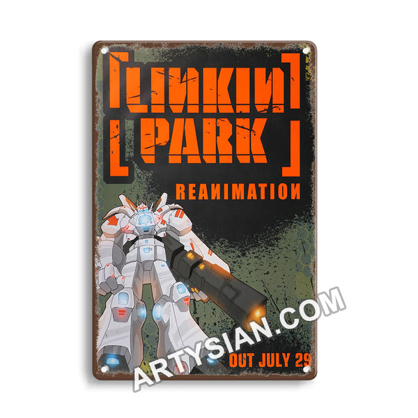 ARTYSIANLinking Park, No Town 2002 Metal Sign 30X20cm