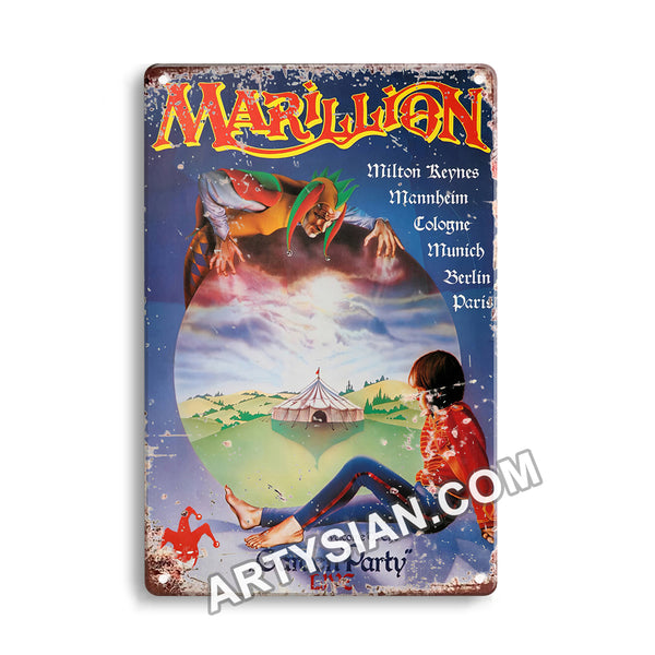 ARTYSIAN Marillion, 1991- Metal Sign 30X20cm