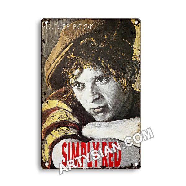 ARTYSIANSimply Red, 1985-Metal Sign 30X20cm