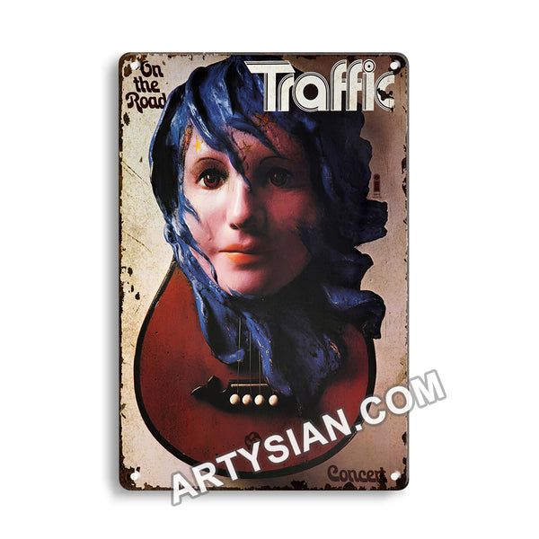 ARTYSIANTraffic - Stevie Winwood , 1968-Metal Sign 30X20cm