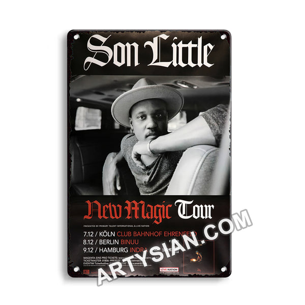 ARTYSIAN Son Little - New Magic Tour, All Dates 2017-Metal Sign 30X20cm