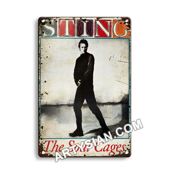 ARTYSIAN Sting, 1991-Metal Sign 30X20cm