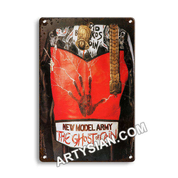 ARTYSIAN New Model Army, 1986Metal Sign 30X20cm