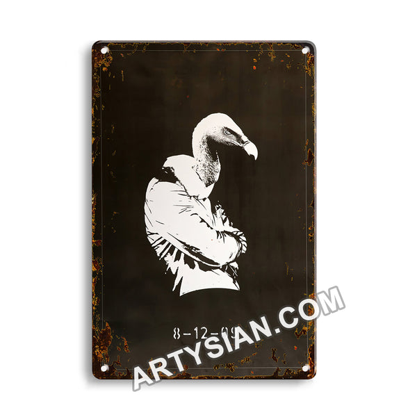ARTYSIAN Them Crooked Vultures - Songs For The Def, No Town 2009Metal Sign 30X20cm