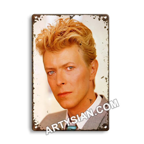 ARTYSIANDavid Bowie - Young Americans, Tour 1975 - KonzertplakatMetal Sign 30X20cm