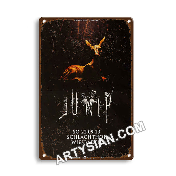 ARTYSIAN Junip - Line Of Fire, Wiesbaden 2013 - KonzertplakatMetal Sign 30X20cm