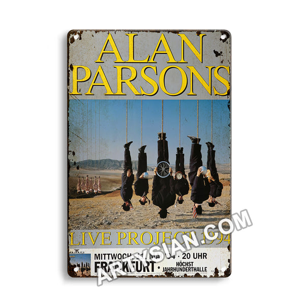 ARTYSIAN Alan Parsons Projekt, Frankfurt 1994 Metal Sign 30X20cm