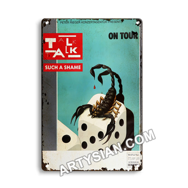 ARTYSIAN Take That - Greatest Hits Live, Hamburg 2019-Metal Sign 30X20cm