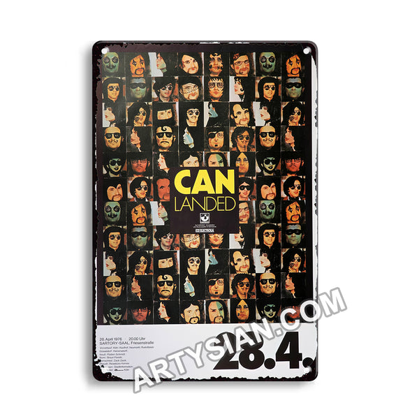 ARTYSIAN CAN, Köln 1976Metal Sign 30X20cm